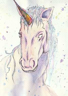 Unicorn Watercolor
