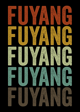 Fuyang China Retro Vintage