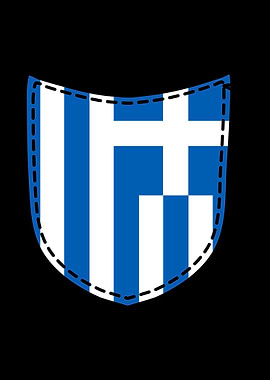 Greece Pocket Greek Flag