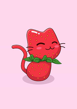 Strawberry Kitty