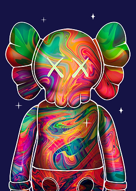 Kaws pop art