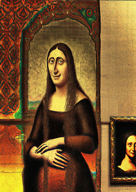 Mona Lisa by AI