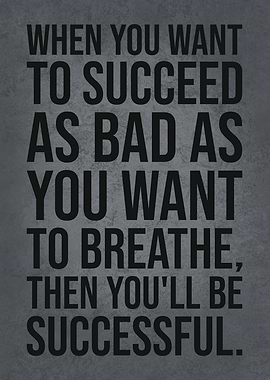 Breathe As Bad As Succeed