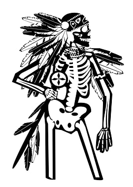 Native American chief In