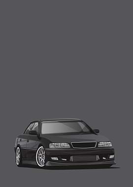 toyota chaser black