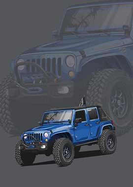 jeep wrangler blue