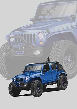 jeep wrangler blue