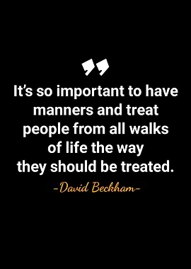 David Beckham quotes