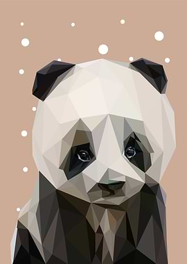 animal portrait panda