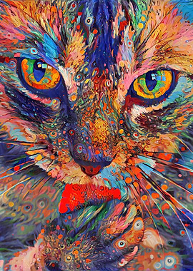 Abstract Cat
