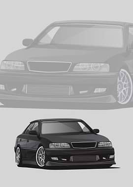 toyota chaser black