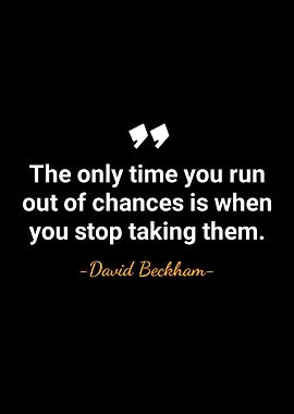 David Beckham quotes
