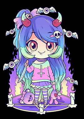 Killer Girl Pastel Goth