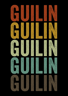 Guilin China Retro Vintage