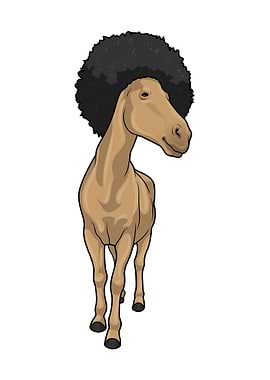 Horse Afro Curls
