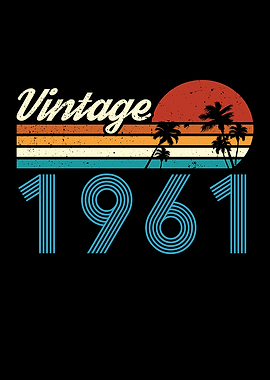 Vintage 1961 Vintage