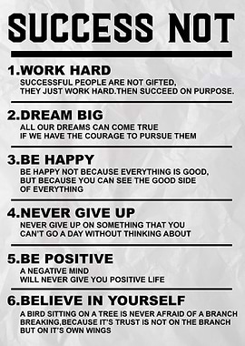 Success Tips Quote
