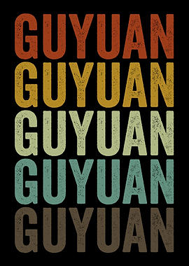 Guyuan China Retro Vintage