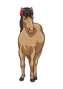 Horse Headphone Music
