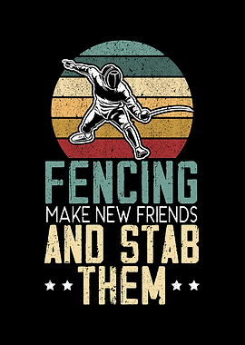 Fencing Makes New Friends