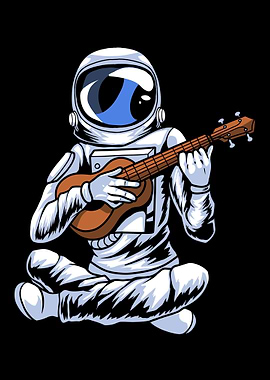 Ukulele Uke Astronaut