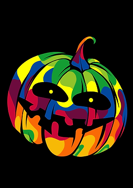 pumpkin color halloween