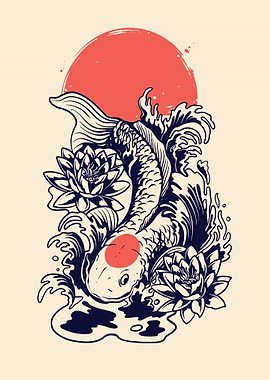 Japanese koi