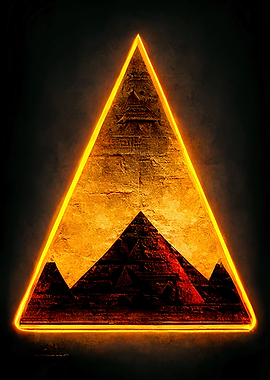 Neon Pyramid