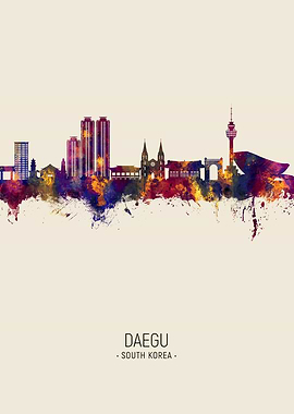 Daegu Skyline South Korea
