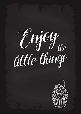 Enjoy little things Cake