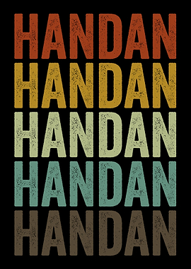 Handan China Retro Vintage