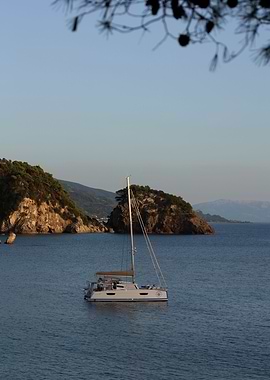 Skala beautiful beach