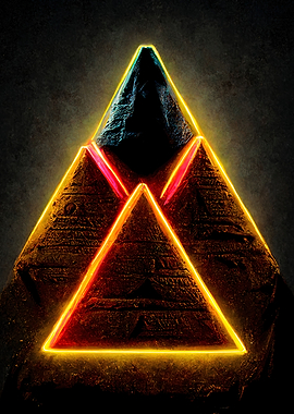 Neon Pyramid