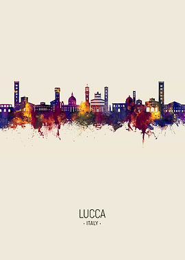 Lucca Skyline Italy