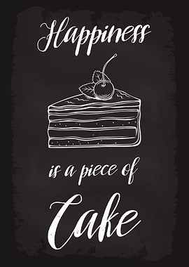 Happiness Piece of Cake