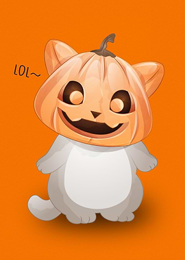 Cute Cat Halloween