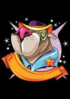 Arabian Camel with a Hat