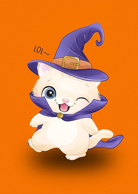 Cute Cat Halloween