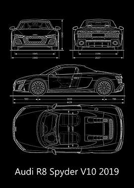 Audi R8 Spyder V10 2019