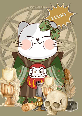 maneki neko Japanese Luck