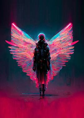 Cyberpunk Angel