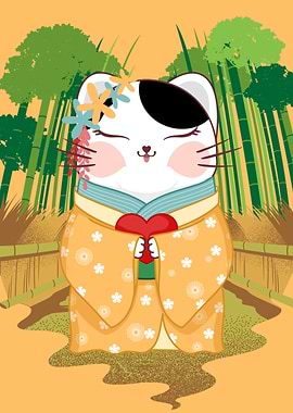 maneki neko Japanese Luck