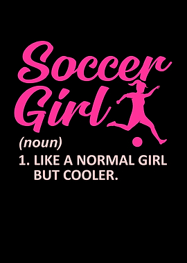 Soccer Girl Women Gift