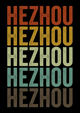 Hezhou China Retro Vintage