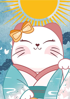 maneki neko Japanese Luck