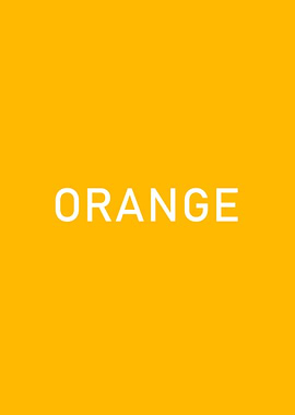 Orange Pop Art