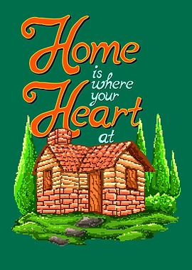 house in the village 80s