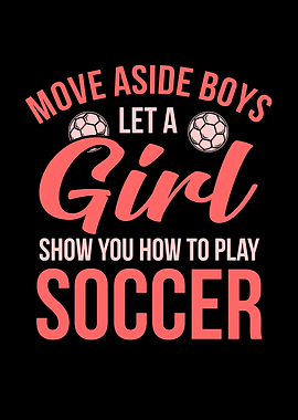 Soccer Girl Women Gift