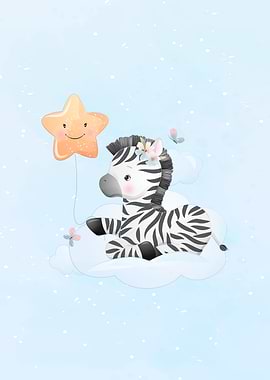 Cute zebra
