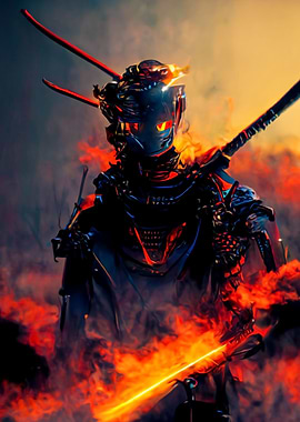 samurai abstract